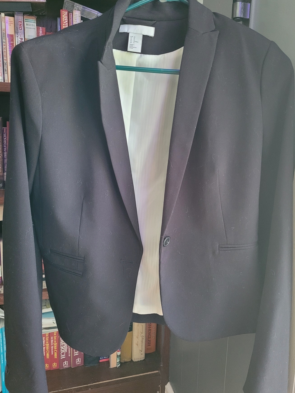 H&M Black Single-Button Women's Blazer